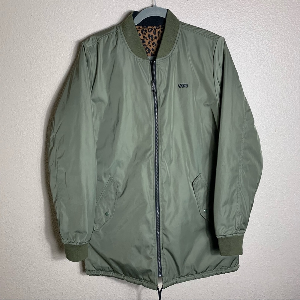 WMNS VANS BOOM BOOM REVERSIBLE OLIVE MTE JACKET